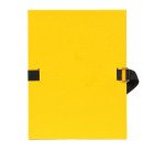 Chemise extensible carton avec rabat Exacompta dos 12 cm - couleurs assorties