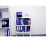 Boîte de classement Exacompta Iderama  dos 9 cm couleurs assorties fun