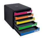 Module de classement Exacompta Big Box Plus 5 tiroirs