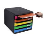 Module de classement Exacompta Big Box Plus 5 tiroirs