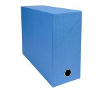 Boîtes de classement carton toilé Exacompta dos 12 cm - couleurs assorties