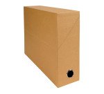 Boîte de classement carton toilé Exacompta dos 9 cm assorties