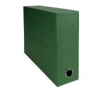 Boîte de classement carton toilé Exacompta dos 9 cm assorties