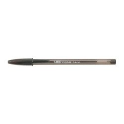 Stylo bille Bic Cristal Large à capuchon, pointe 1,6 mm , noir