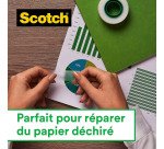 Ruban adhésif Scotch Magic 810 invisible, Longueur 10 m