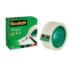 Ruban adhésif Scotch Magic 810 invisible, Longueur 10 m