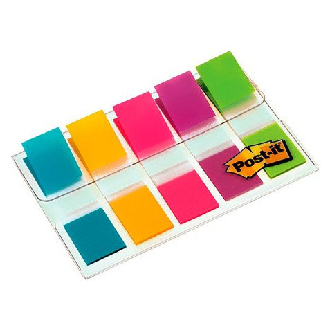Marque-pages Post'it Index mini, 11,9 x 43,2 mm, pack éco