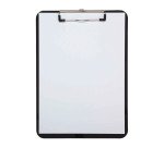 Porte-bloc en plastique, A4,  avec pince