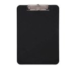 Porte-bloc en plastique, A4,  avec pince