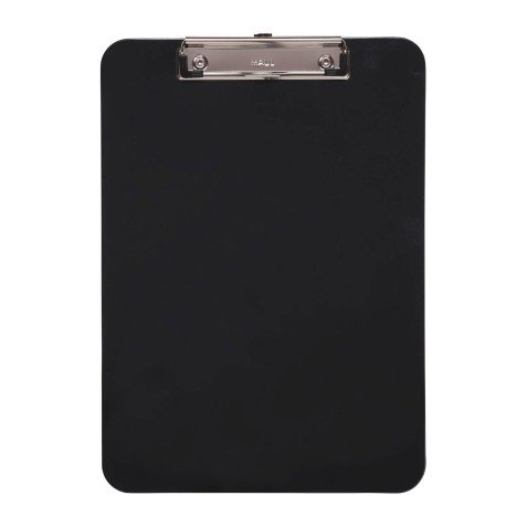 Porte-bloc en plastique, A4,  avec pince