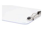 Porte-bloc en plastique, A4,  avec pince