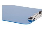 Porte-bloc en plastique, A4,  avec pince