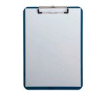 Porte-bloc en plastique, A4,  avec pince