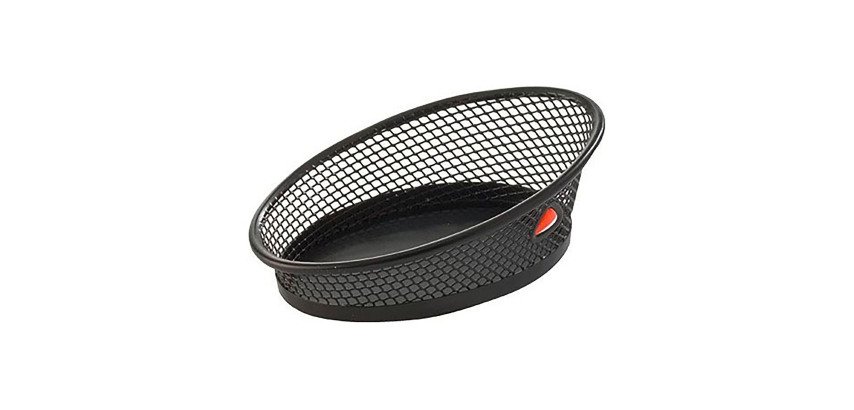 Pot à trombones en métal Mesh, noir