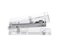 Agrafeuse de bureau Acrylic transparent - agrafes 24/6 et 26/6 - capacité 25 feuilles