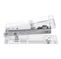 Stapler Acrylic translucent staples 24/6 and 26/6 capacity 25 sheets