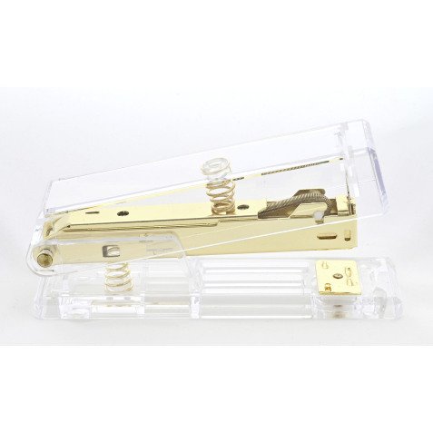 Agafeuse de bureau Acrylic transparent - agrafes 24/6 et 26/6 - capacité 25 feuilles