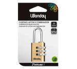 Cadenas à combinaison, en laiton, 20 mm