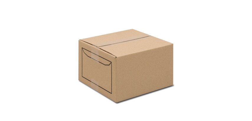 Envelope 162 x 229 mm GPV 80 g with window 45 x 100 mm, white - Box of 500