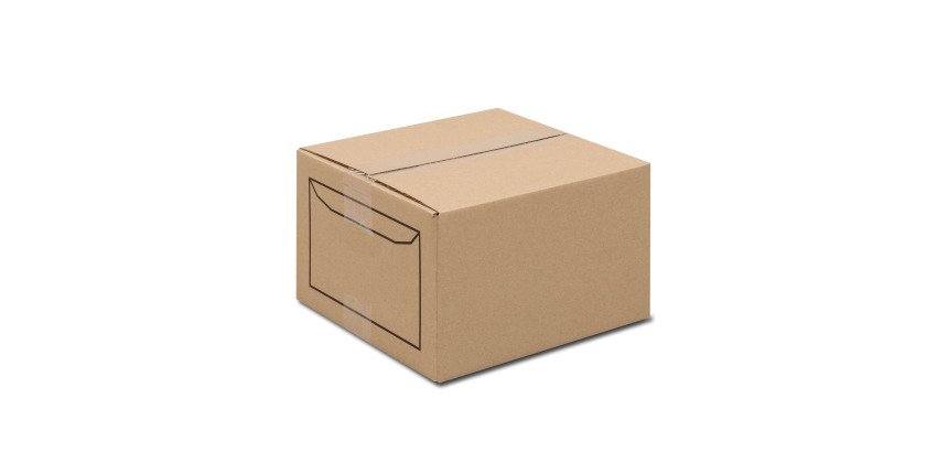 Enveloppe 162 x 229 mm GPV 80 g avec fenêtre 45 x 100 mm, blanche - Boîte de 500