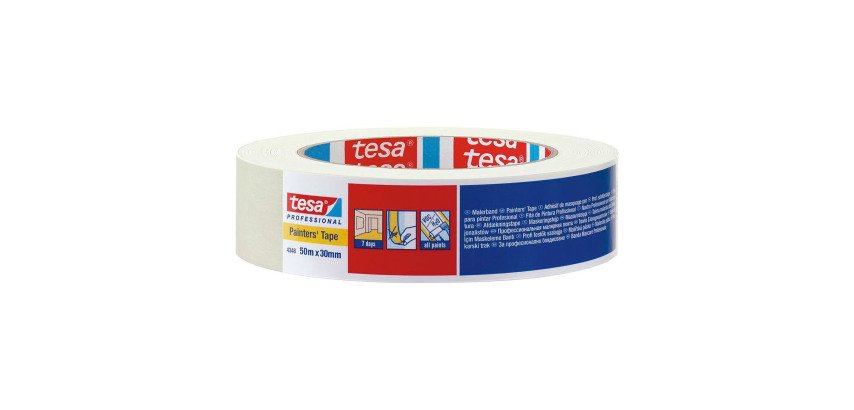 Ruban de masquage Tesa 4348 standard - 30 mm x 50 m