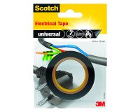 Ruban isolant universel, 15 mm x 10 mm, noir