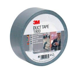 Ruban adhésif 3M 1900 Duct Tape 50mx50mm argent