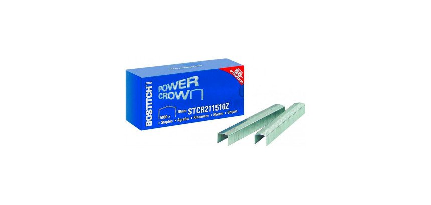 Agrafe Bostitch STCR 2115/ 10 mm - Boîte de 5000
