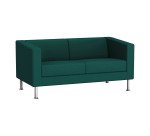 Sofa 2 Sitze ODEL - Stoff, Metallfüße