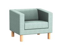 Chair ODEL - fabric, wooden feet