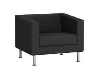 Sillón de recepción Odel negro