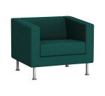Chair ODEL - fabric, alu undercarriage