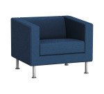 Chair ODEL - fabric, alu undercarriage