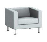 Chair ODEL - fabric, alu undercarriage