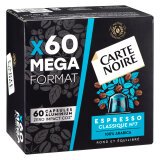 Capsules de café Carte Noire Classique N° 7 - Boîte de 60