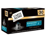 Capsules de café Carte Noire Classique N° 7 - Boîte de 30