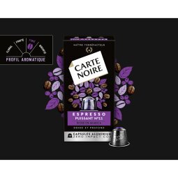 Capsules de café Carte Noire Puissant N° 11 - Boîte de 30