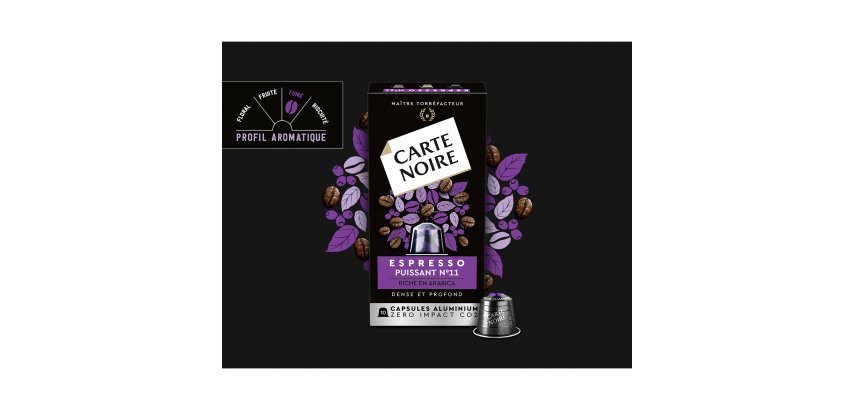 Coffee capsules Carte Noire Strong N° 11 - Box of 30