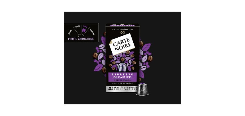 Capsules de café Carte Noire Puissant N° 11 - Boîte de 30