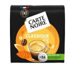 Café Carte Noire Classique dosette - Paquet de 36
