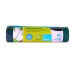 Sac poubelle 60 litres Secolan vert/noir - 15 sacs