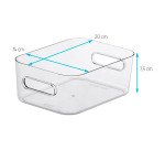 SmartStore Boîte de rangement COMPACT CLEAR S, 1,5 litres