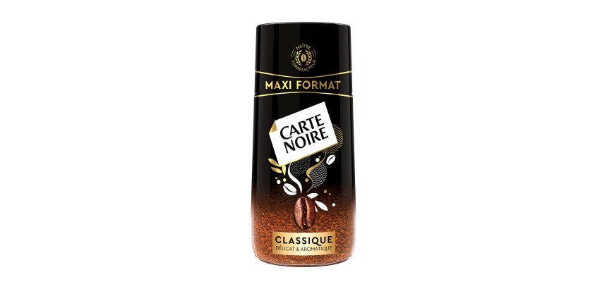 Café soluble Carte noire Classique 100 % Arabica  - Bocal de 180 g