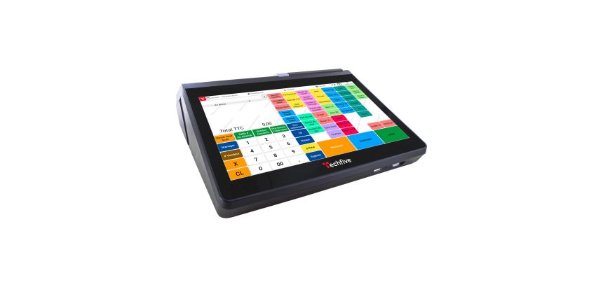 Techfive – Caisse enregistreuse "Comptoir Max 11,6’’ - Certificat LNE (BYCYB) & prête Facturation Électronique