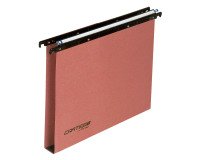 Cartelle  Sospese Cartesio per Cassetti interasse 39÷39,8 cm, Fondo ad U 3 cm, Confezione da 25 p.zi