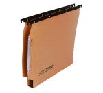 Cartelle Sospese Ecologica per Armadi interasse 33 cm, Fondo ad U 3 cm, Confezione da 25 p.zi, Colore Avana