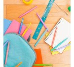 Stylo feutre Paper Mate Flair pastel écriture moyenne - Pochette de 6