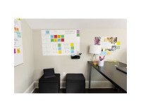 Pizzara blanca adesiva Flex Easy Erase Post-it 121,9 x 242 cm