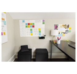 Pizzara blanca adesiva Flex Easy Erase Post-it 121,9 x 182,9 cm