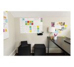 Tableau blanc adhésif Flex Easy Erase Post-it - H 60,9 x L 91,4 cm